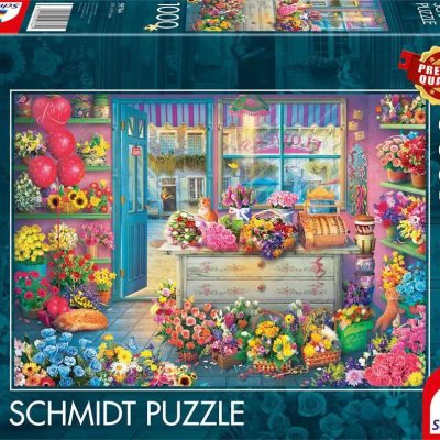 Schmidt Colourful flower shop puzzle 1000 db (59764)