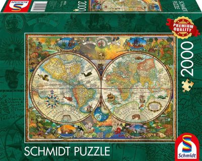 Creatures of the Earth puzzle 2000 db (59741)