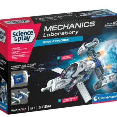 Clementoni: Mechanikai labor - űrjármű építőkészlet (75135TE)