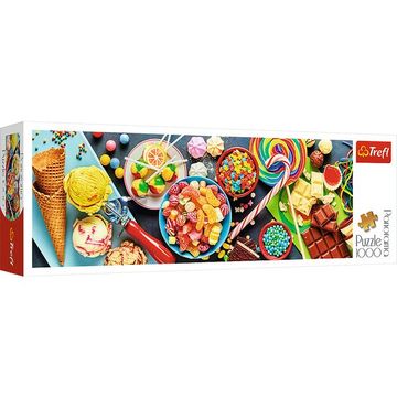 Trefl: Édes élvezetek panoráma puzzle - 1000 darabos