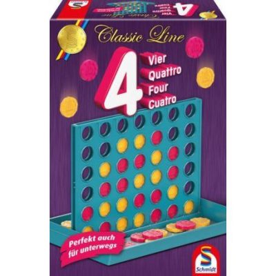 Schmidt Spiele Classic line Vier német nyelvű társasjáték (20023-183)