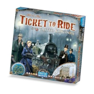 Days of Wonder Ticket to Ride Map Collection 5  United Kingdom & Pennsylvania (16974-184)