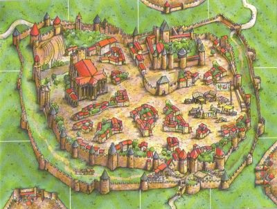 Hans im Glück Carcassonne - starting city német nyelvű kiegészítő (19599183)