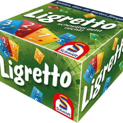 Schmidt Ligretto zöld társasjáték (1208)