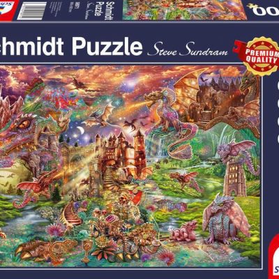 Schmidt Sárkányok kincse 2000 db-os puzzle (58971)