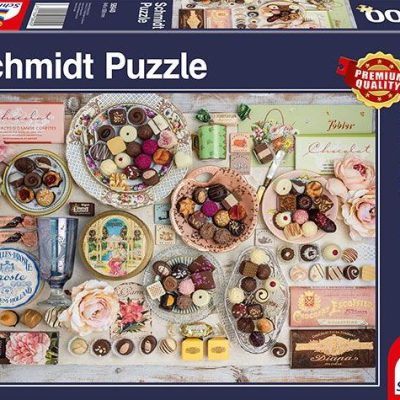 Schmidt Nostalgic chocolates 1500 db-os puzzle (58940