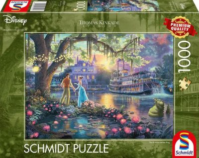 Schmidt DisneyThe Princess and the Frog puzzle 1000 db  (57527)