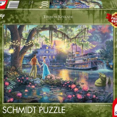 Schmidt DisneyThe Princess and the Frog puzzle 1000 db  (57527)