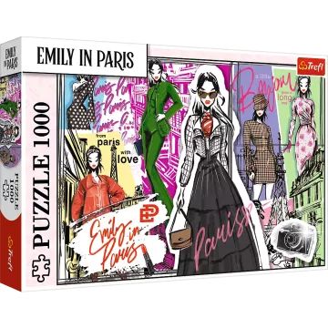 Trefl: Emily Párizsban: Divatinspirációk - 1000 darabos puzzle