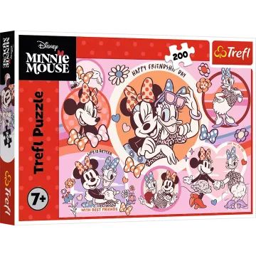 Trefl: Minnie egér - 200 darabos puzzle