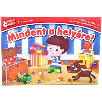 Mindent a helyére oktató játék