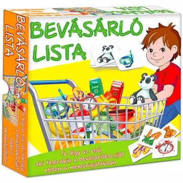 Bevásárló lista társasjáték