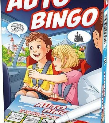Schmidt Auto-Bingo angol nyelvű társasjáték (18926-184)