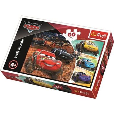 Trefl Verdák 3: Villám McQueen és barátai puzzle 60db-os (17327)