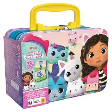 Gabi babaháza: Memória játék fém dobozban