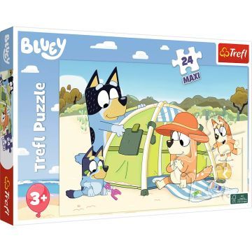 Trefl: Bluey remek napja - 24 darabos puzzle