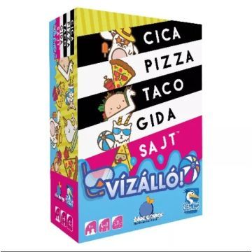 Vízálló cica, pizza, taco, gida, sajt