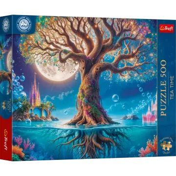 Trefl Premium Plus: European Puzzle Championship Teadélután - 500 darabos puzzle