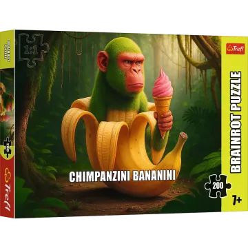 Trefl: Brainrot Chimpanzini Bananini - 200 darabos puzzle