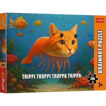 Trefl: Brainrot Trippi Troppi Troppa Trippa - 200 darabos puzzle