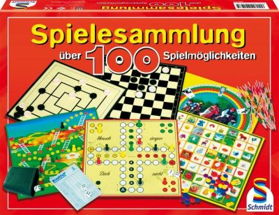 Schmidt Spielesammlung/100 Spiele társasjáték készlet (49147 / 2485-183)