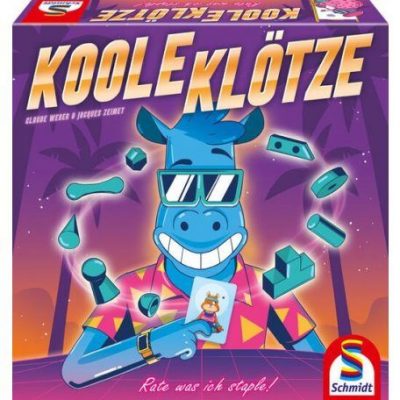 Schmidt Koole Klötze német nyelvű társasjáték (49414)