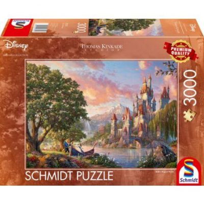 Schmidt Disney Belle's Magical World 3000 db-os puzzle (57372)
