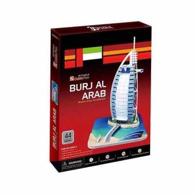 BonsaiBp 3D puzzle kicsi Burj al Arab 44 db-os puzzle (3D-C065)