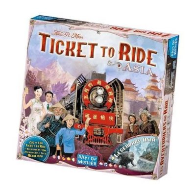 Days of Wonder Ticket to Ride Map Collection: 1 Team Asia & Legendary Asia (14485-184)