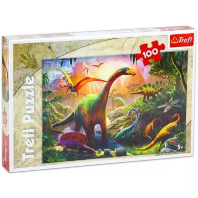 Trefl: Dinoszauruszok 100 db-os puzzle (16277)